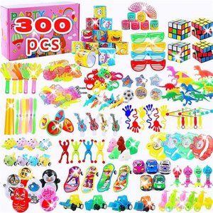 300 PCS Party Favors Toy Assortment for Kids, Valentines Day Gifts for Kids